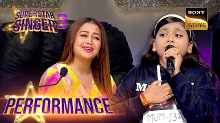 Superstar Singer S3  11 साल की Vaishnavy ने गाया quotKehna Hi Kyaquot Like A Pro  Performance [upl. by Adnilak]