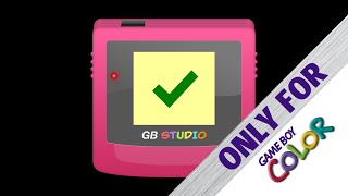 GB Studio  GBC Lockout Screen  Tutorial [upl. by Pul]