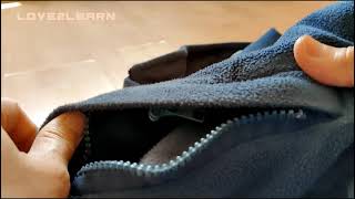 How to Fix a Broken Jacket Zipper  Life hacks [upl. by Tabitha]