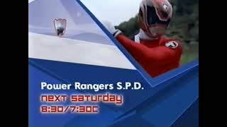 Jetix Feb 6 2005 Power Rangers SPD Next Saturday Morning At 830 am On ABC Family [upl. by Elauqsap]