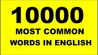 10000 most common english words  part 3 [upl. by Iatnwahs919]