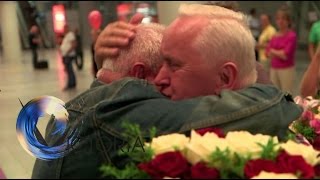 Twins reunited after 70 years apart  BBC News [upl. by Ecertak]