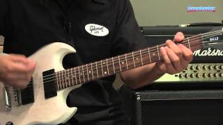 Gibson SG J Series Electric Guitar Demo  Sweetwater Sound [upl. by Bois]