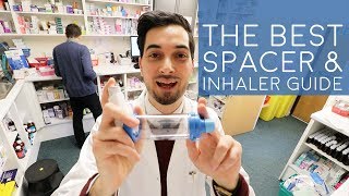 How To Use A Spacer With Inhaler  How To Use Spacer Device  How To Use Aerochamber With Ventolin [upl. by Adekam]