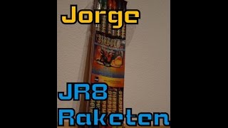 Raketensortiment  JR8 Diabolo  Jorge  unglaubliche Zerleger [upl. by Innig]