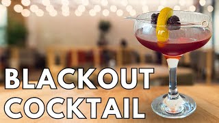 Introducing the Sinfully Delicious Blackout Cocktail Recipe [upl. by Sharla]