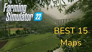 The 15 BEST Maps In Farming Simulator 22 [upl. by Lolita]