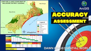 Accuracy Assessment in ArcMap  Confusion Matrix  User Producer Accuracy  Kappa Coefficient [upl. by Reiners706]