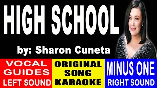 High School  Sharon Cuneta Karaoke with Vocal Guides [upl. by Stier]