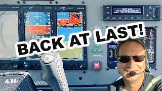 New Avionics in the Bonanza  First Flight after the Upgrade [upl. by Osanna]