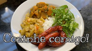 COZINHE COMIGO COMO FAZER MAXIXE E ABÓBORA CABOTIÃ [upl. by Annahsat]