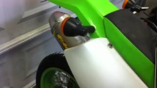 Supermoto klx250 limiter rev [upl. by Yhtimit]