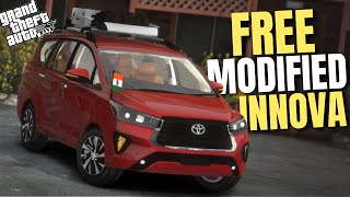 How To Install Toyota Innova Crysta 2022 Mod In GTA 5 For FREE  Death Assassin Mods [upl. by Golding]