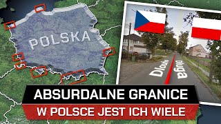 Te GRANICE POLSKI są IRRACJONALNE  Największe absurdy graniczne [upl. by Nirmak421]