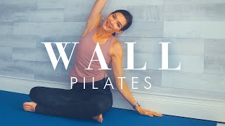 Wall Pilates for Beginners amp Seniors  30 Minute Full Body Workout [upl. by Odradlig]