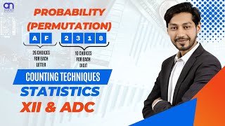 Probability  Basic Probability  Counting Techniques  Permutations Letters amp Digits probability [upl. by Fiertz]