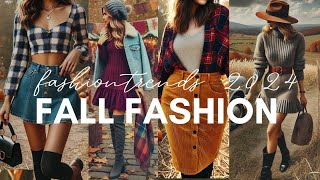 Fall Fashion Outfits  Autumn Fashion Trends 2024 [upl. by Asteria878]