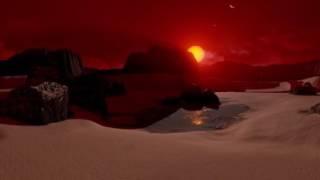 NASA VR On the Surface of Planet TRAPPIST1d 360 view [upl. by Nole]