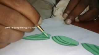 Tanjore paintings  Tutorial  DIY crafts  Procedure  Lesson 2  Paint the traced tanjore painting [upl. by Boniface976]