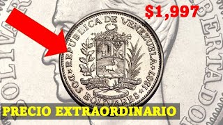 Extraordinario precio Moneda 2 bs 1967 [upl. by Nedla58]