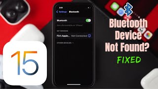 iPhone Cannot Find Bluetooth Devices Heres The Fix Pairing [upl. by Eudosia]