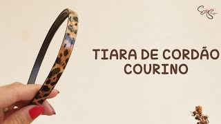 TIARA DE CORDÃO COURINO [upl. by Reywas]