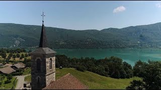 Vue dici  le lac d’Aiguebelette [upl. by Sivatco]