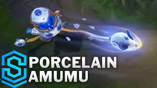 Porcelain Amumu Skin Spotlight  PreRelease  League of Legends [upl. by Waylan]