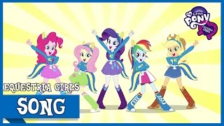 Cafeteria Song Helping Twilight Win the Crown  MLP Equestria Girls HD [upl. by Down]