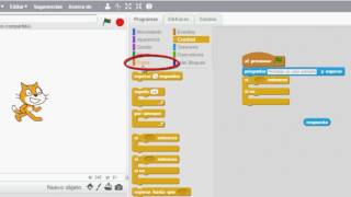 Programación en Scratch Creación de listas [upl. by Znarf]