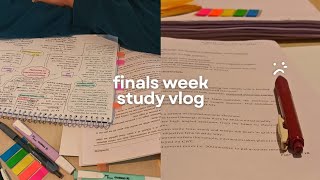 Atypical final exam week study vlog [upl. by Harewood]