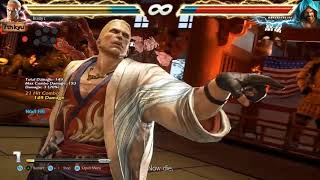 tekken 7 season 3  geese kill combo bnb variationsconcepts howard estate [upl. by Soren314]