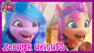 My Little Pony A New Generation  Welcome To Zephyr Heights Home of the Pegasi  Pony Movie MLP G5 [upl. by Oicangi]