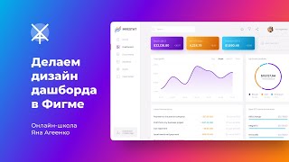 Делаем дизайн дашборда dashboard в Figma  бесплатный мастеркласс по вебдизайну [upl. by Ilojna]