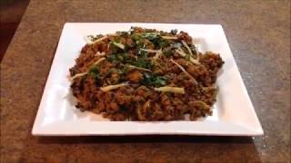 Tawa Keema Recipe  Minced Beef Recipe Spicy Tawa Keema [upl. by Richel]