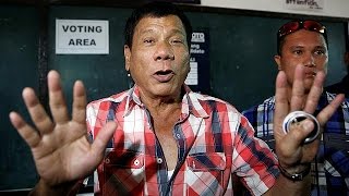 Filipinas elige presidente a quotel castigadorquot Rodrigo Duterte [upl. by Lambrecht]