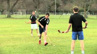 1 Core Shinty Skills  Ready Position [upl. by Haskell392]