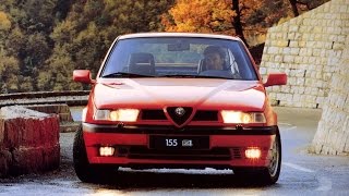 Alfa Romeo 155 Q4 Test  Top Gear [upl. by Acinomal197]