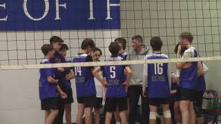 2023 Sturgeon Heights Varsity Boys Volleyball Tournament Semi  Steinbach Christian vs Oak Park [upl. by Sigismondo964]