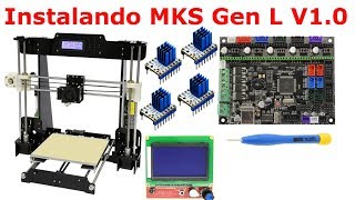 MKS Gen L Conexionado y Consideraciones Para Anet A8 [upl. by Obaza683]