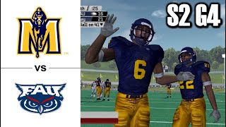 Murray State vs Florida Atlantic  S2 G4  NCAA Football 06 Dynasty  PCSX2 Emulator [upl. by Rodman]