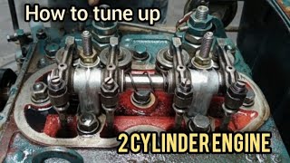 how to tuneup 2 cylinder engine without timing markpaano mag tuneup ng 2 cylinder na makina [upl. by Payson637]