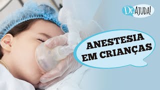 CIRURGIA EM CRIANÇA A ANESTESIA E SEUS CUIDADOS ESPECIAS [upl. by Burkhart277]