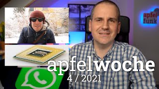 Apfelwoche 42021  AppleEvent im April globaler ChipMangel iPhone 4S ohne WhatsApp [upl. by Linders]