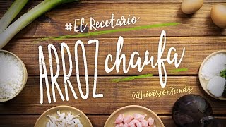 Arroz chaufa peruano ElRecetario [upl. by Asilat]