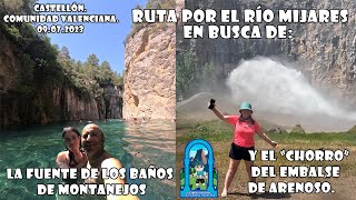 27 K  Ruta por el Río Mijares Fuente de los Baños de Montanejos y Chorro de Arenoso Castellón [upl. by Gunzburg144]