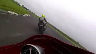 Onboard 1969 Classic Racing Honda 350cc K4 [upl. by Oretos]