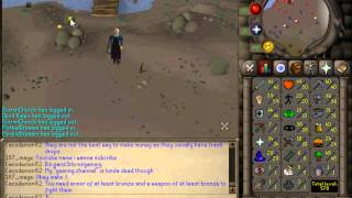 Runescape 2007 Melee Training for Newbies Episode 1 Rock Crabs [upl. by Lanford]