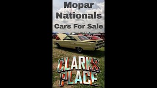 Mopar Nationals Cars for Sale Hebron OH 2023 Phone Friendly [upl. by Placeeda127]