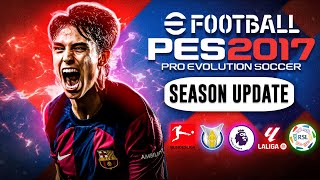 🎮 O NOVO PES 2017 versão 2024 no XBOX 360 GRATIS  Elencos uniformes 2324 gameplay nova e mais [upl. by Aisor]